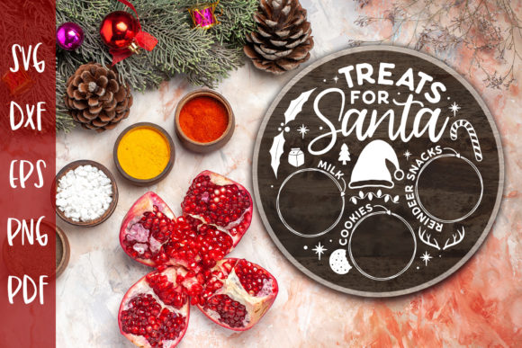 Download Treats for Santa SVG | Santa Tray SVG - Santa svg Collection