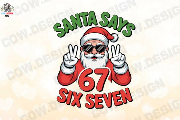 Download SANTA SAYS SIX SEVEN PNG - Santa says six seven Collection