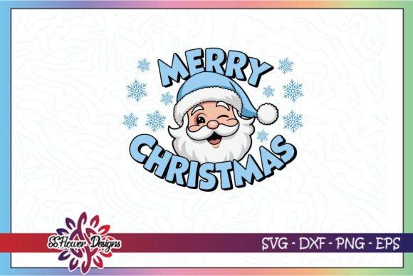 Download Merry and Bright Christmas Santa SVG - Santa svg Collection