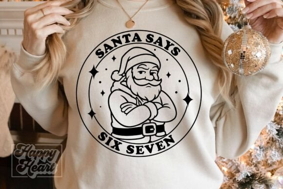 Download Grunge Santa Says Six Seven SVG PNG - Santa says six seven Collection