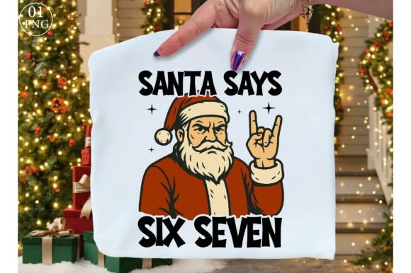 Download Funny Santa Says Six Seven Png - Santa says six seven Collection
