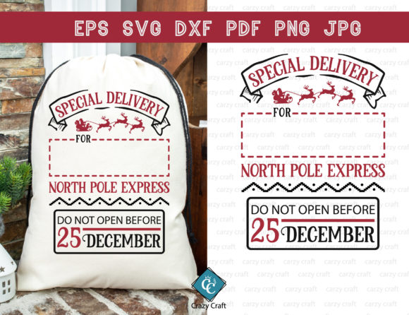 Download Santa Sack SVG Bundle. Santa Bag - Santa sack svg bundle Collection