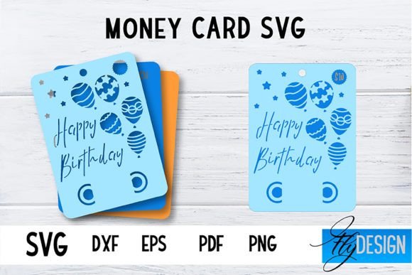 Download Money Card SVG | Happy Birthday Money - Money card svg Collection